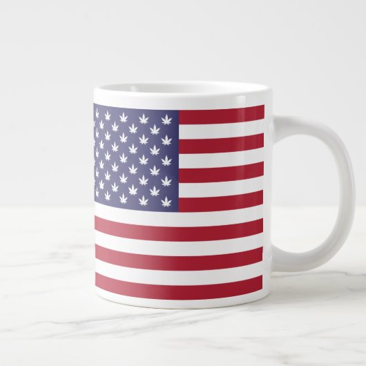 Grande Tasse Drapeau américain 26976 (Droite)