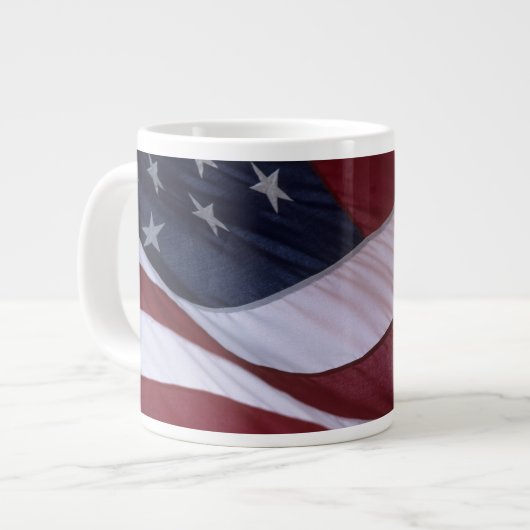 Grande Tasse Drapeau américain, Caroline du Nord, États-Unis (Devant gauche)
