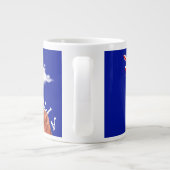 Grande Tasse Drapeau australien (Dos)