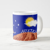 Grande Tasse Drapeau australien (Devant droit)