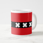Grande Tasse Drapeau d'Amsterdam, Pays-Bas (Devant droit)