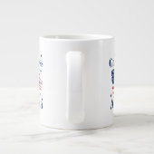 Grande Tasse Drapeau de Dieu béni America USA (Dos)