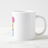 Grande Tasse Drapeau de Fierté Pan Chai (Droite)
