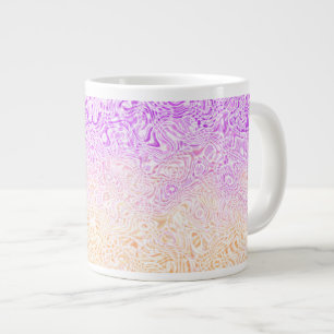 Grande Tasse Drapeau de fierté Trixic Abstrait Bohème Squiggly