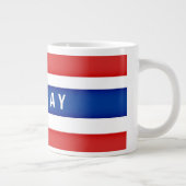 Grande Tasse Drapeau de la Norvège (Droite)