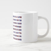 Grande Tasse Drapeau de l'Amérique avec une bannière étoilée co (Droite)