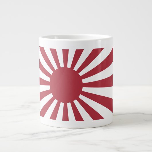 Grande Tasse Drapeau du soleil levant impérial du Japon, Edo à  (Devant)