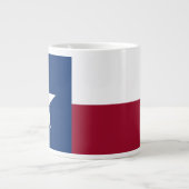 Grande Tasse Drapeau du Texas (Devant)