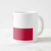 Grande Tasse Drapeau du Texas : Longhorns, L'étoile solitaire d (Devant droit)