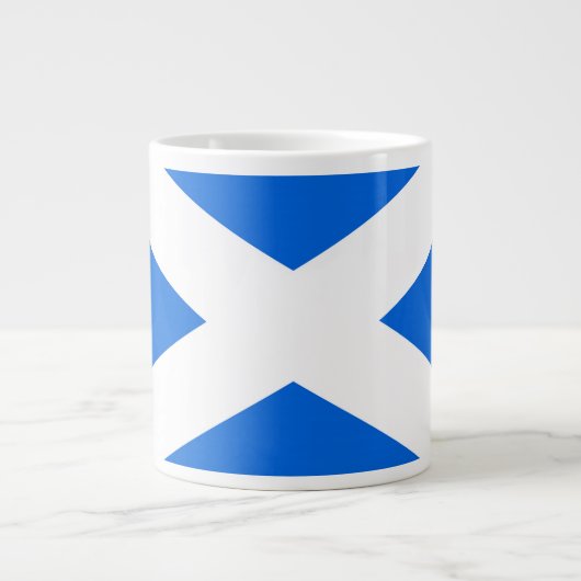 Grande Tasse Drapeau écossais (Devant)