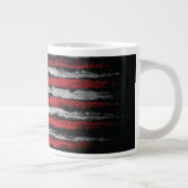 Grande Tasse Drapeau Grunge U.S.A (Droite)