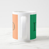 Grande Tasse Drapeau irlandais bataille d'Irlande (Dos)