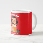 Grande Tasse Drapeau Pologne (Devant droit)