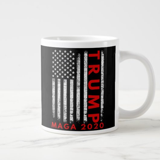 Grande Tasse Drapeau Trump 2020 (Droite)