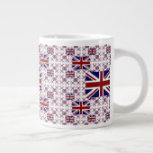 Grande Tasse Drapeau Union Jack britannique en calques (Droite)