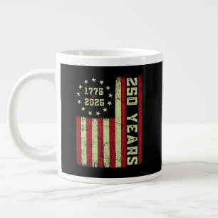 Grande Tasse Drapeau USA 250e anniversaire