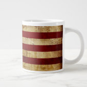 Grande Tasse Drapeau USA / Grunge (Droite)