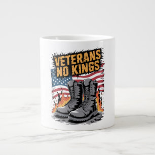 Grande Tasse Drapeau USA Veterans No Kings
