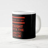 Grande Tasse Droit devant l'asile fou (Devant droit)