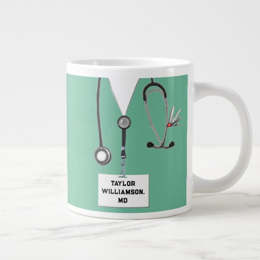 Grande Tasse Drôle cadeau de docteur (Droite)