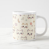 Grande Tasse Drôle Cat Meow Motif de dessin (Droite)