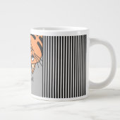 Grande Tasse Drôle Chat, je ne suis pas arrogant, juste timide (Droite)