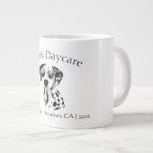 Grande Tasse Drôle Dalmatien Chien d'affaires (Devant droit)