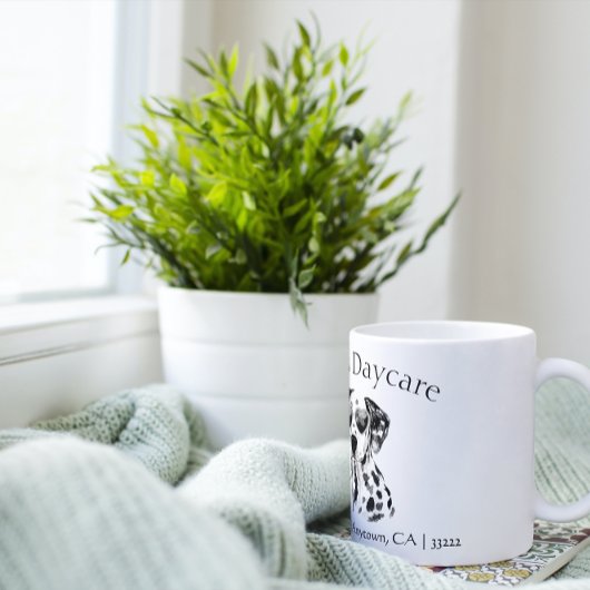 Grande Tasse Drôle Dalmatien Chien d'affaires