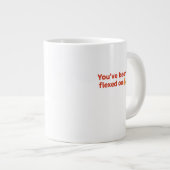 Grande Tasse Drôle Drôle Taureau - Alimenté par le Lait et les  (Devant droit)