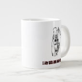 Grande Tasse Drôle Grim Reaper Citation Éffrayante Halloween Nu (Devant droit)