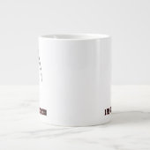 Grande Tasse Drôle Grim Reaper Citation Éffrayante Halloween Nu (Devant)