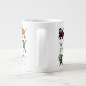 Grande Tasse Drôle Halloween caractères Dabbing (Dos)