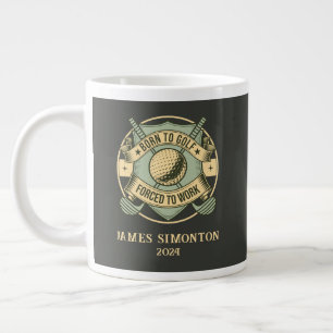 Grande Tasse Drôle Humour Golf Devis Personnalisé Vintage