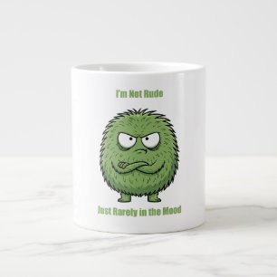 Grande Tasse Drôle ‘Je ne suis pas impoli… Je suis juste rareme