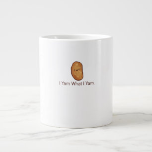 Grande Tasse Drôle Je Yam Ce Que Je Yam Pour Hommes, Femmes Et 