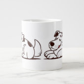 Grande Tasse Drôle Lazy Chig Design (Devant)