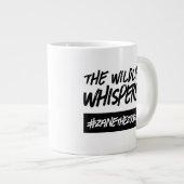 Grande Tasse Drôle Le Hashtag Whisperer Wildlife Name (Devant droit)