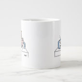 Grande Tasse Drôle Orthopédie RN ou Orthopédique (Devant)