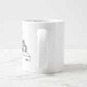 Grande Tasse Drôle Radiologue Dessin Dernière heure (Dos)