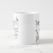 Grande Tasse Drôle Ventriloquism Gag. Ventriloquiste (Devant)