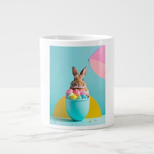 Grande Tasse easter egg bunny (Devant)