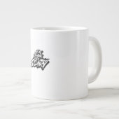 Grande Tasse Eat Drink And Be Scary Basic Clean (Devant droit)