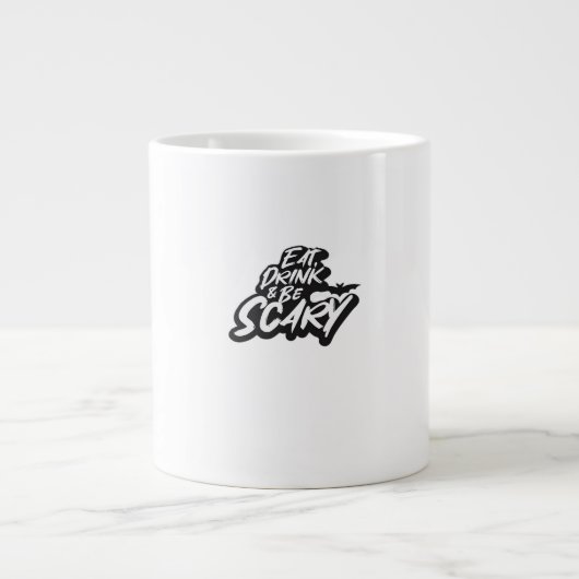 Grande Tasse Eat Drink And Be Scary Basic Clean (Devant)
