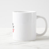 Grande Tasse Eat Drink And Be Scary Design Retro Classic (Droite)