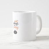 Grande Tasse Eat Drink And Be Scary Funny Halloween (Devant droit)