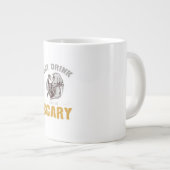 Grande Tasse Eat Drink And Be Scary Reaper Minimal Clean (Devant droit)