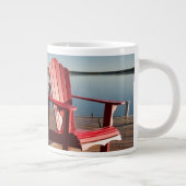 Grande Tasse Eau | Adirondack Chaise au lac (Droite)