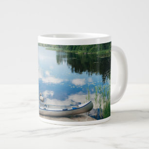 Grande Tasse Eau   Canot sur le lac Suède