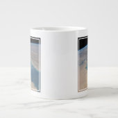 Grande Tasse Eaux Bleues Tropicales Du Golfe Persique. (Devant)