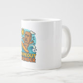 Grande Tasse Échec du Surf Wipeout Moai Chibi (Devant droit)